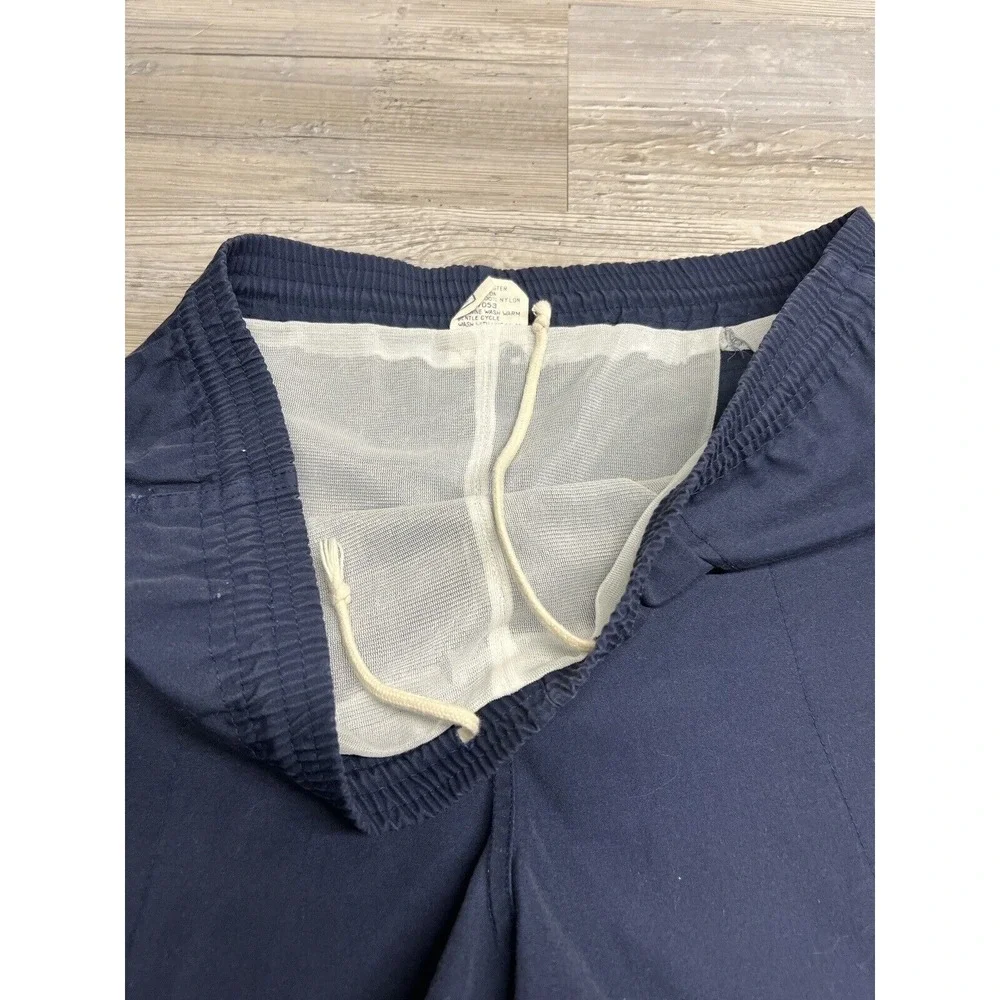 Vintage Network Swim Trunks 2 Inch Inseam Men‎ Size Large Blue